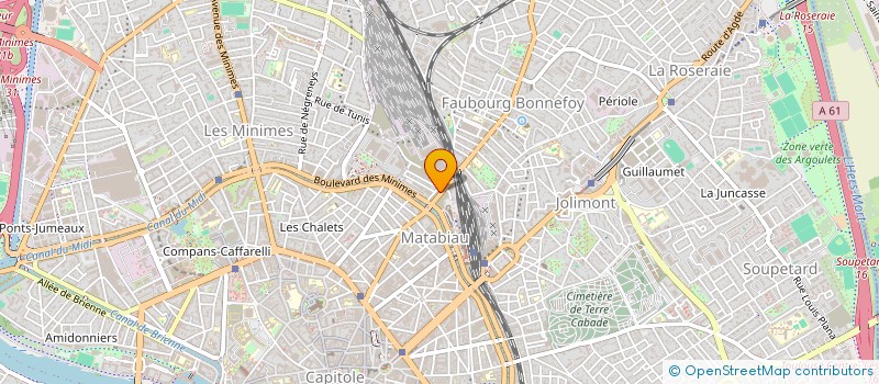 localisation de l'entreprise MAC D'ORIENT à TOULOUSE