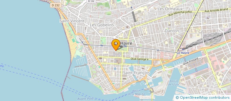 localisation de l'entreprise MAC DAID'S à LE HAVRE