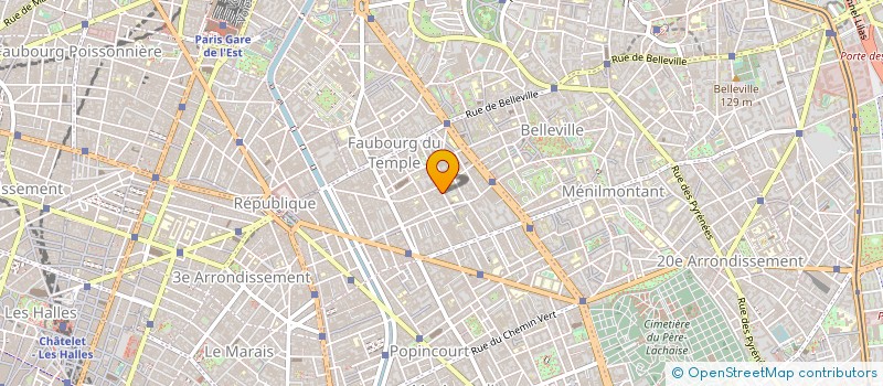 localisation de l'entreprise MAC DALEN à PARIS