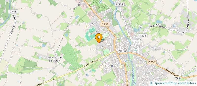 localisation de l'entreprise MAC DOLCE  NERAC