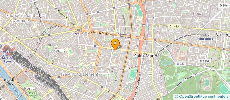 localisation de l'entreprise MAC ERCI TALENT  PARIS