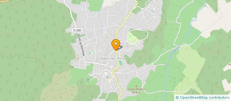 localisation de l'entreprise MAC FAB  NANS-LES-PINS