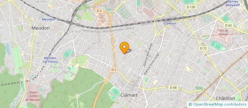 localisation de l'entreprise MAC-FIN  LA QUEUE-LES-YVELINES