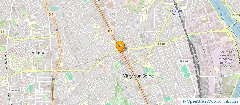 localisation de l'entreprise MAC FOOD à VITRY-SUR-SEINE