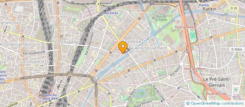 localisation de l'entreprise MAC - GO  PARIS