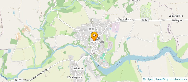 localisation de l'entreprise MAC HOLDING à APREMONT