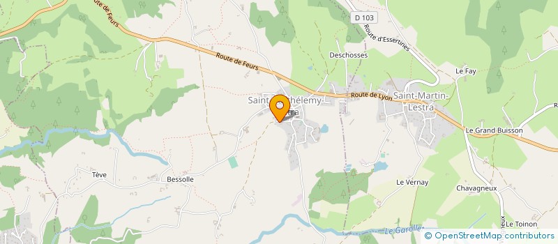 localisation de l'entreprise MAC IMMO  SAINT-BARTHELEMY-LESTRA