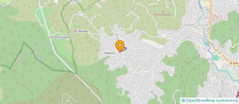 localisation de l'entreprise MAC IMMO  SOLLIES-TOUCAS