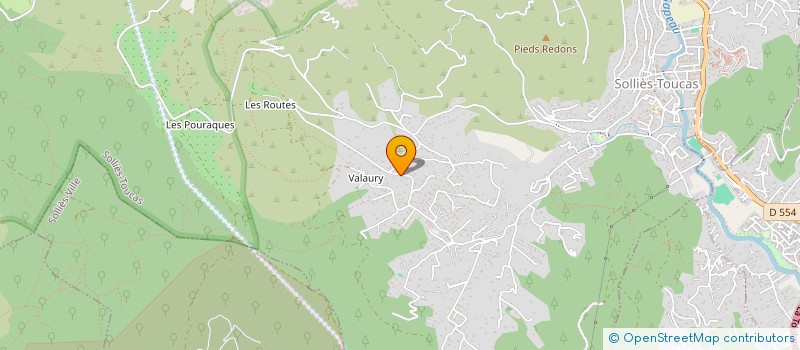 localisation de l'entreprise MAC IMMO LOC  SOLLIES-TOUCAS