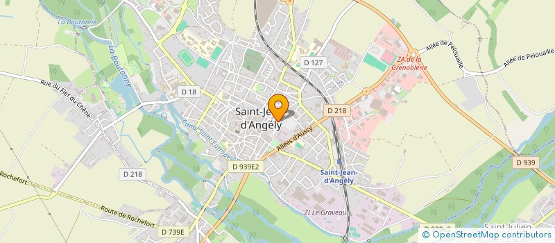 localisation de l'entreprise MAC-JP  SAINT-JEAN-D'ANGELY