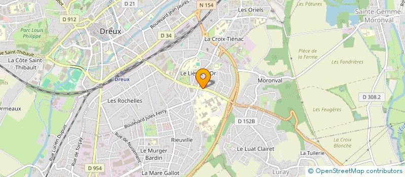 localisation de l'entreprise MAC KENZY à DREUX