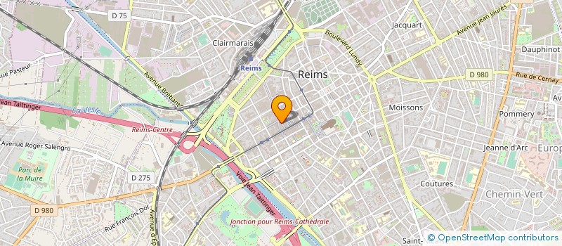 localisation de l'entreprise MAC'LINE à REIMS