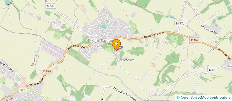 localisation de l'entreprise MAC LOLY  DREMIL-LAFAGE