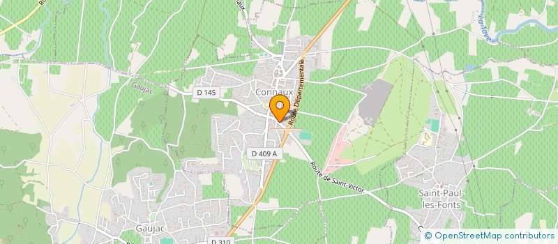 localisation de l'entreprise MAC MATERIAUX à CONNAUX