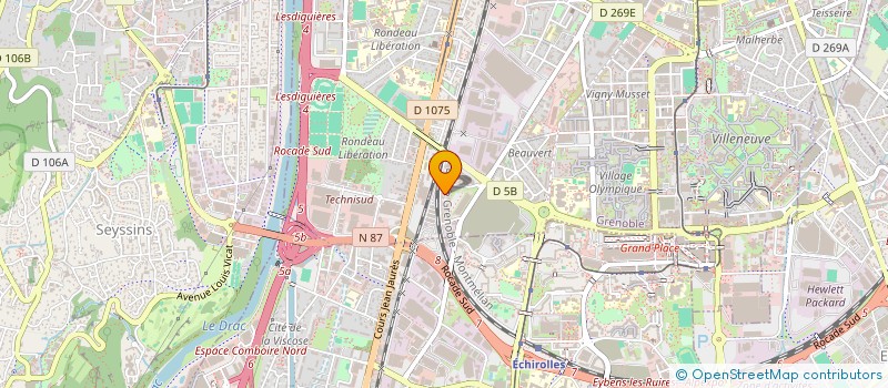 localisation de l'entreprise MAC PIECE à GRENOBLE