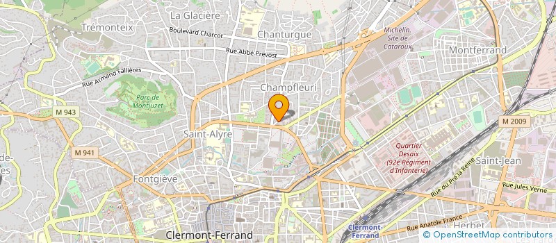 localisation de l'entreprise MAC PLUS TRANSPORTS à CLERMONT-FERRAND
