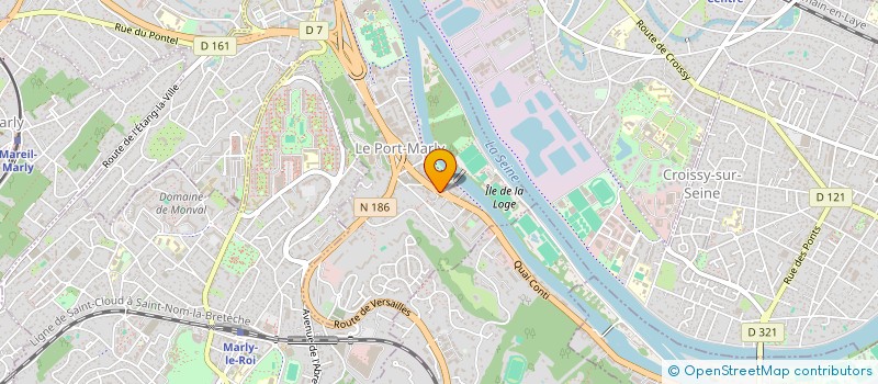 localisation de l'entreprise MAC RECRUTEMENT  LE PORT-MARLY