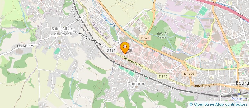 localisation de l'entreprise MAC SIB  BOURGOIN-JALLIEU