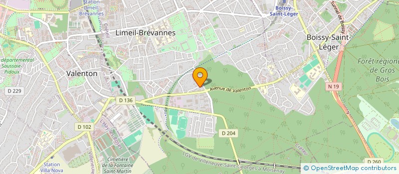 localisation de l'entreprise MAC SOL à LIMEIL-BREVANNES