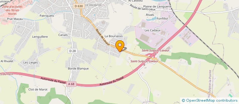 localisation de l'entreprise MAC2S SOLUTIONS  SAINT-SULPICE-LA-POINTE