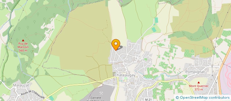 localisation de l'entreprise MACA 3C à CHATEAUGAY