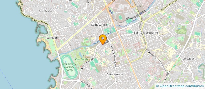 localisation de l'entreprise MACA à MARSEILLE