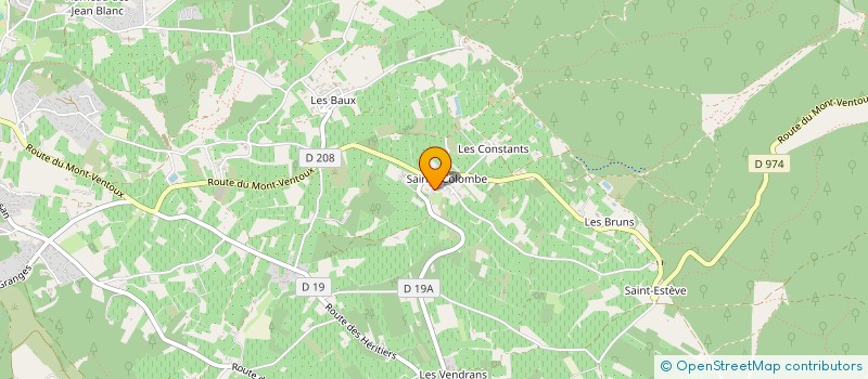 localisation de l'entreprise MACA  BEDOIN