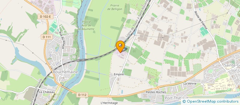 localisation de l'entreprise MACA  SAINTE-GEMMES-SUR-LOIRE