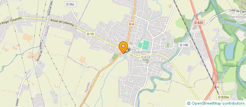 localisation de l'entreprise MACA'DOM à LABARTHE-SUR-LEZE