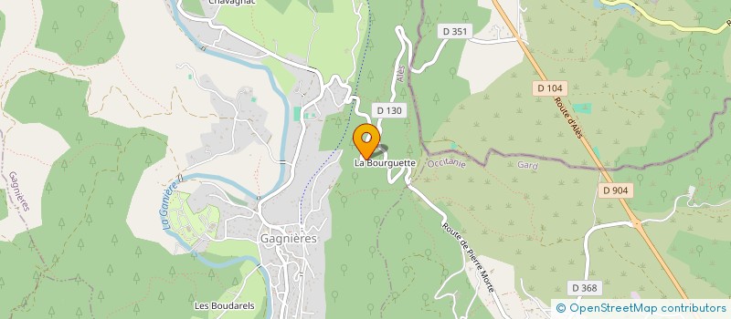 localisation de l'entreprise MACAAN  GAGNIERES