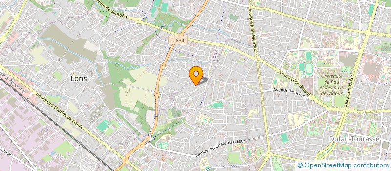 localisation de l'entreprise MACABA  BILLERE