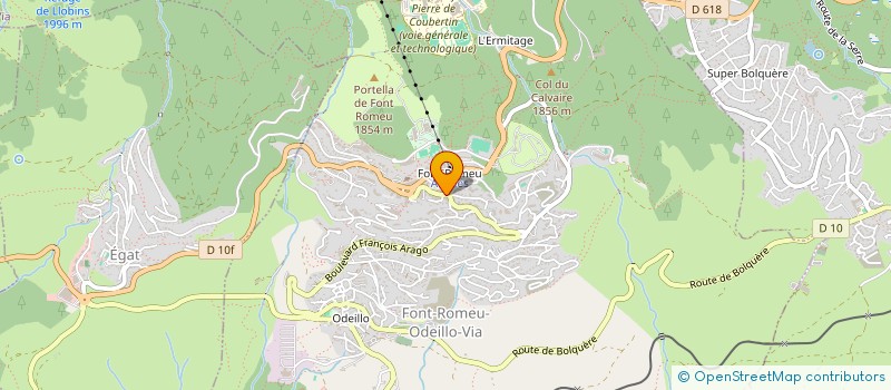 localisation de l'entreprise MACABELI  FONT-ROMEU-ODEILLO-VIA