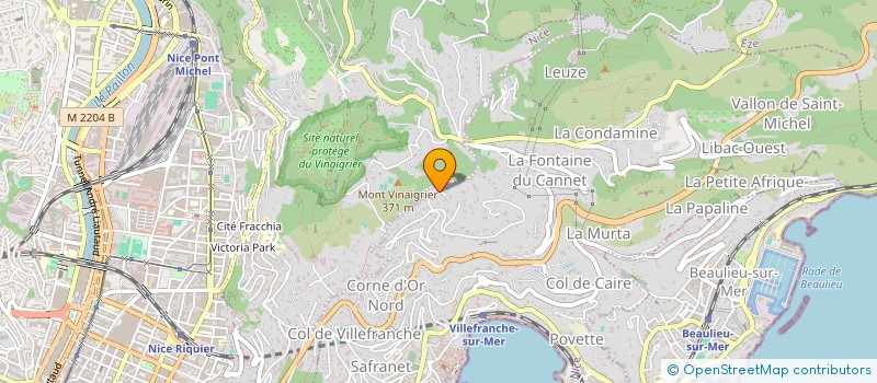 localisation de l'entreprise MACABELLA à VILLEFRANCHE-SUR-MER