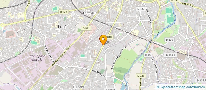 localisation de l'entreprise MACACHAT à LUISANT