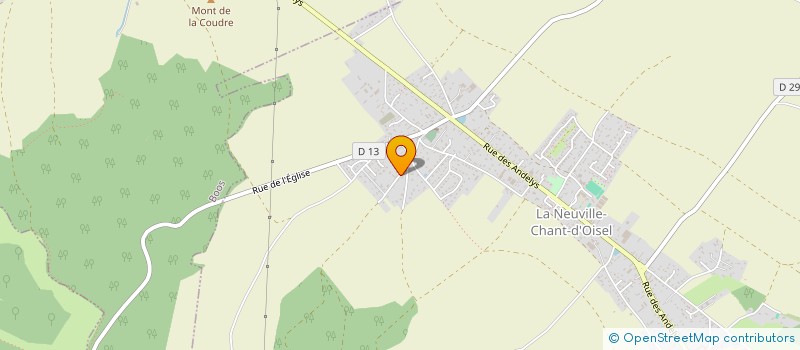 localisation de l'entreprise MACAD  LA NEUVILLE-CHANT-D'OISEL