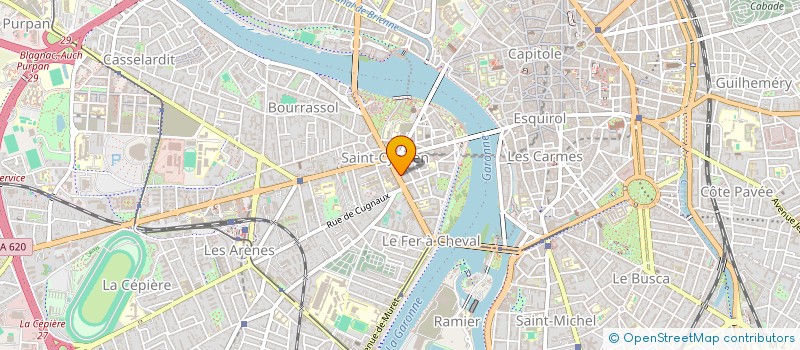 localisation de l'entreprise MACADAM à TOULOUSE