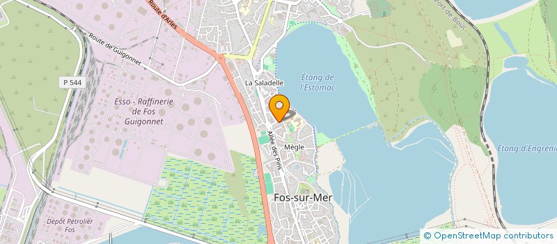 localisation de l'entreprise MACADAM à FOS-SUR-MER