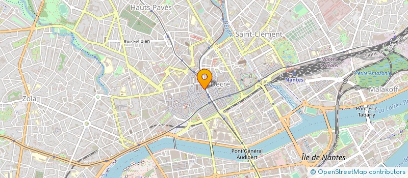 localisation de l'entreprise MACADAM BURGER à NANTES