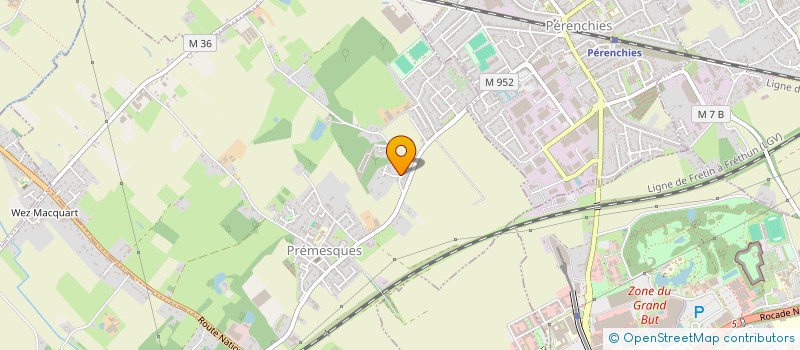 localisation de l'entreprise MACADAM CAVALE  PREMESQUES