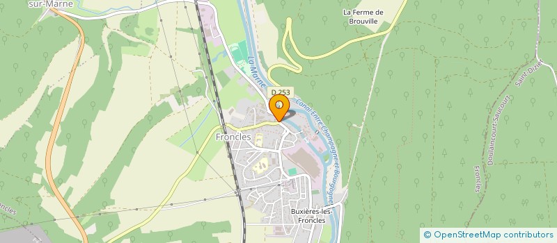 localisation de l'entreprise MACADAM EVASION 52 à FRONCLES