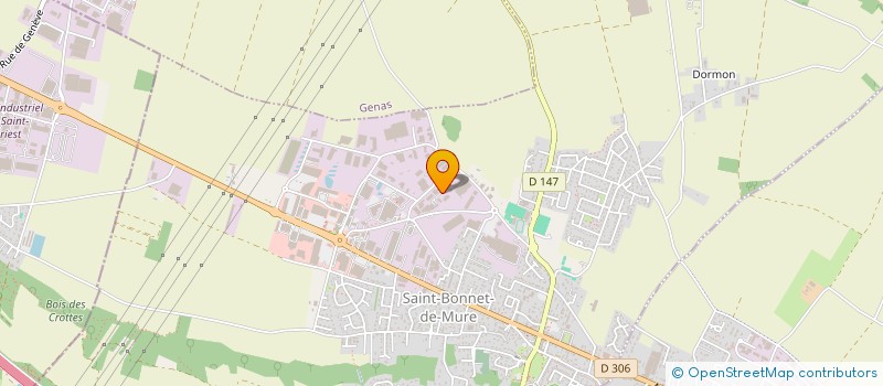 localisation de l'entreprise MACADI  SAINT-BONNET-DE-MURE