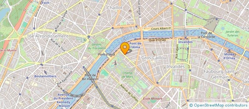 localisation de l'entreprise MACADIM  PARIS