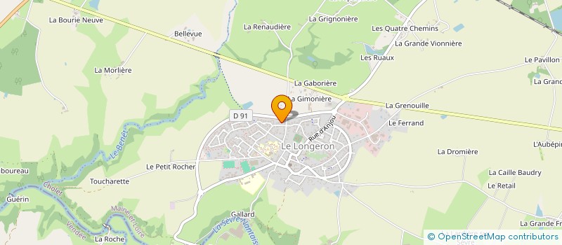 localisation de l'entreprise MACADOMA à SEVREMOINE