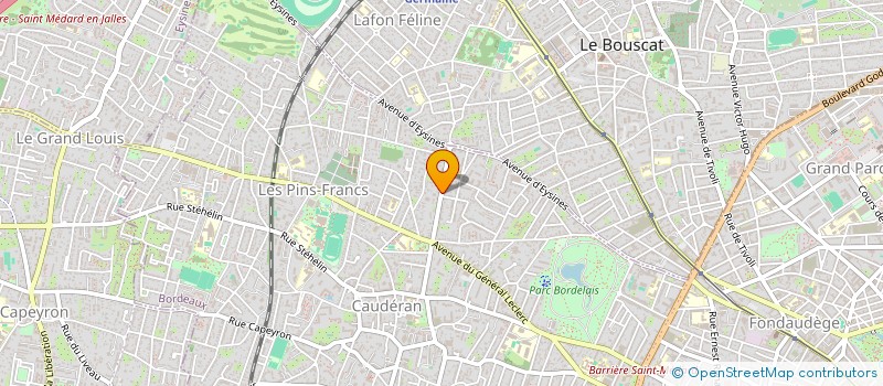 localisation de l'entreprise MACAFIVE  BORDEAUX