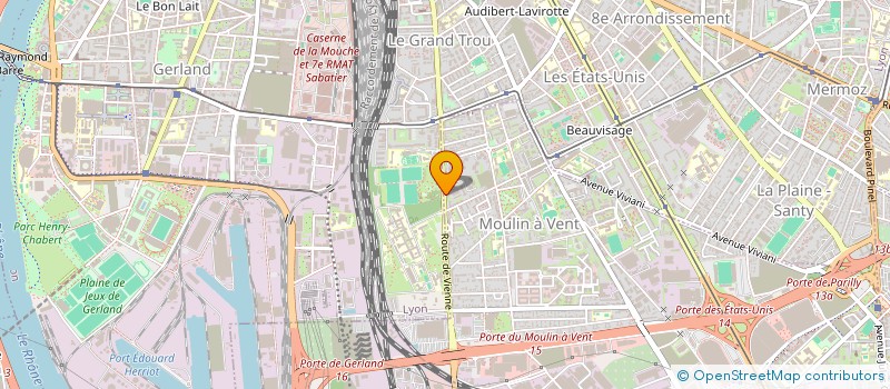 localisation de l'entreprise MACAFLO  BRON