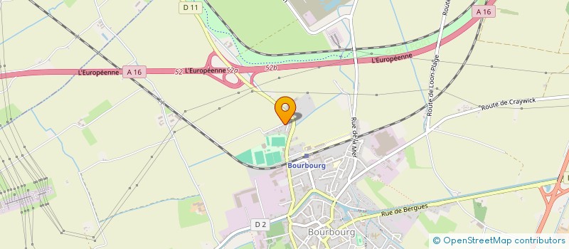 localisation de l'entreprise MACAGO  BOURBOURG