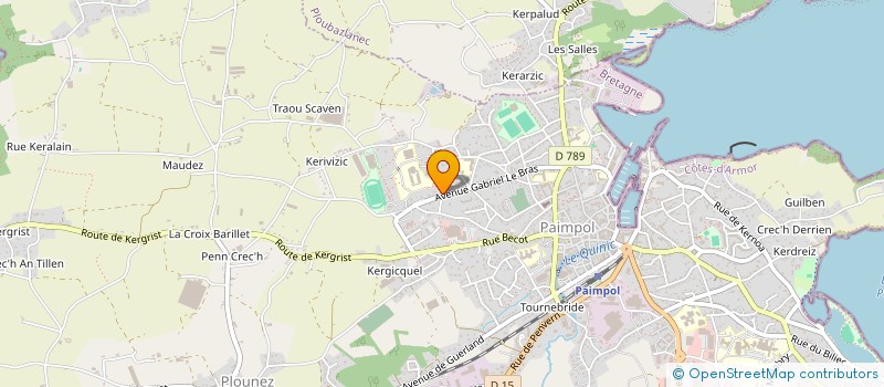 localisation de l'entreprise MACAIRE IMMOBILIER  PAIMPOL