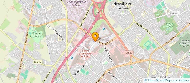 localisation de l'entreprise MACALAIS à NEUVILLE EN FERRAIN