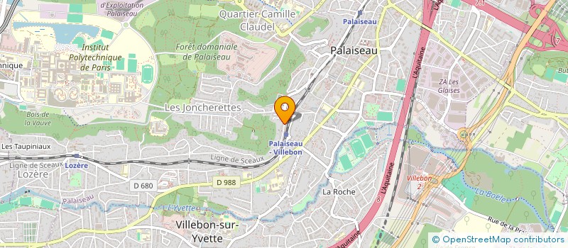 localisation de l'entreprise MACALEA à PALAISEAU
