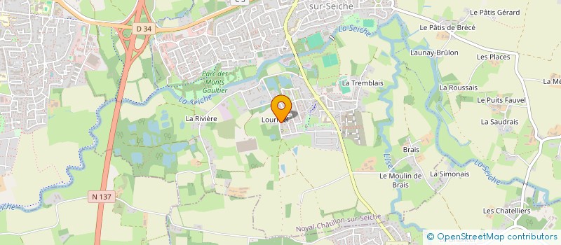 localisation de l'entreprise MACALECA SCI  NOYAL-CHATILLON-SUR-SEICHE